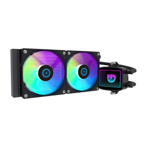 Hiditec LDCR10004 Sistema de Refrigeración Líquida Todo en Uno 12cm Negro para Procesador