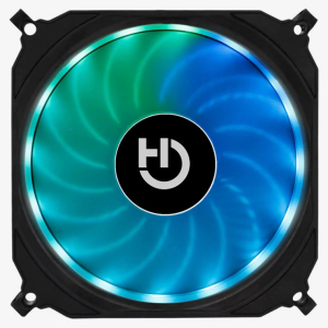 Hiditec N10 Ventilador 12 cm para Carcasa de Ordenador Negro - 1 pieza