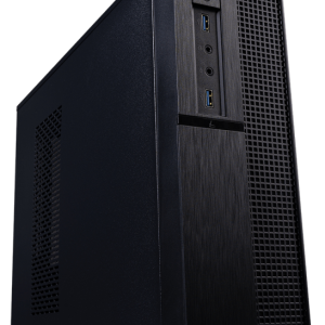 Hiditec SLM30 Mini Tower Negro - Torre Compacta y Elegante para PC