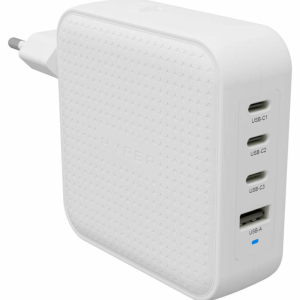 HYPER HJ1002WHWWGL cargador portátil blanco con carga rápida para móviles y tablets