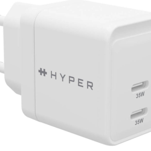 HYPER HJG35EU Cargador Rápido Blanco para Auriculares y Smartphone
