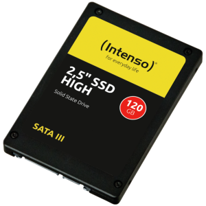 Intenso High SSD 120 GB 2.5" SATA III TLC - Rendimiento y Fiabilidad
