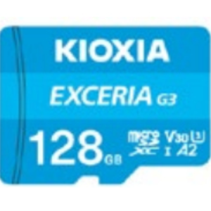 Kioxia EXCERIA G3 128 GB MicroSDXC UHS-I Clase 10 – Velocidad y Fiabilidad