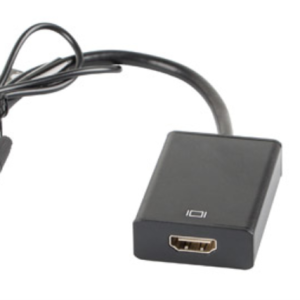 Lanberg AD-0021-BK Adaptador HDMI a VGA 0,2 m Negro - Alta Calidad y Compatibilidad