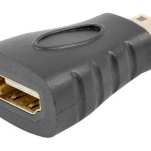 Lanberg AD-0037-BK cambiador de género HDMI a HDMI Mini-C Negro