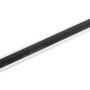 Lanberg AK-1101-S Panel Pasacables con Cepillo para Bastidor – Accesorio Profesional