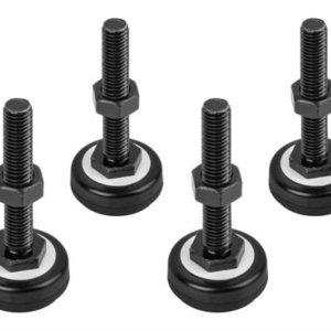 Lanberg AK-1602-B Pie de Nivelación para Rack - Accesorio Bastidor Profesional