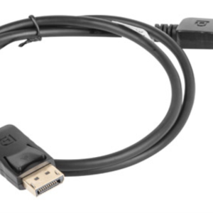 Lanberg CA-DPDP-10CC-0010-BK Cable DisplayPort 1 m Negro - Alta Velocidad y Calidad