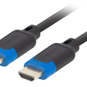 Lanberg CA-HDMI-30CC-0018-BK Cable HDMI 1,8 m Tipo A Negro Alta Velocidad