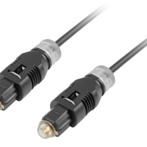 Lanberg CA-TOSL-10CC-0030-BK Cable de fibra óptica Toslink 3 m Negro para InfiniBand