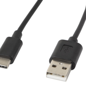 Lanberg CA-USBO-10CC-0018-BK Cable USB 2.0 USB A a USB C 1,8 m Negro
