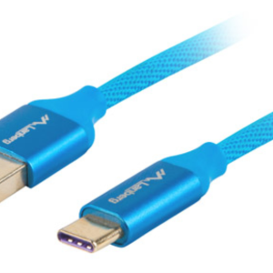 Lanberg CA-USBO-21CU-0010-BL Cable USB 2.0 1 m USB A a USB C Azul de Alta Velocidad