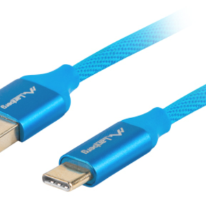 Lanberg CA-USBO-22CU-0010-BL Cable USB 2.0 USB C a USB A 1m Azul