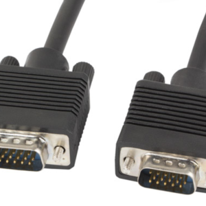 Lanberg CA-VGAC-10CC-0050-B Cable VGA 5 m Negro de Alta Calidad