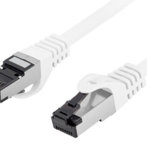 Lanberg Cable de Red Cat8.1 S/FTP Blanco 5m PCF8-10CU-0500-W