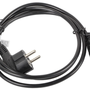 Lanberg Cable de Transmisión Negro 1,8 m CEE7/7 a C5 Acoplador