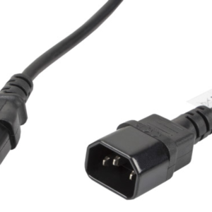 Lanberg Cable de Transmisión Negro 5 m con Acopladores C13 y C14