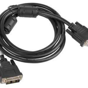 Lanberg cable DVI-D 1,8 m negro CA-DVIS-10CC-0018-BK