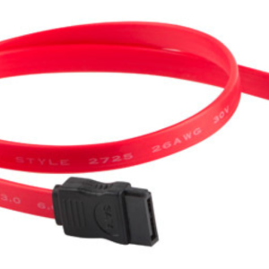 Lanberg Cable SATA 7-pin Rojo 0,5 m CA-SASA-10CU-0050-R - Alta Calidad y Durabilidad