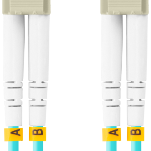 Lanberg FO-LULU-MD31-0020-TQ Cable Fibra Óptica InfiniBand 2m LC Aguamarina