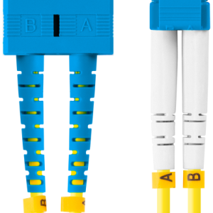 Lanberg FO-SULU-SD11-0020-YE Cable Fibra Óptica InfiniBand 2m SC LC Amarillo