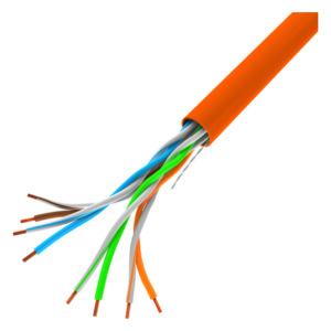 Lanberg LCU5-10CC-0305-O Cable de Red Naranja 305m Cat5 U/UTP de Alta Calidad