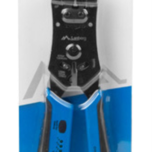 Lanberg NT-0203 Crimpadora Profesional para Prensar Cables en Negro y Azul