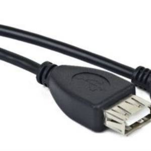 Lanberg OEM-0006 Cable USB 2.0 Negro 0,15 m USB A a Micro-USB B