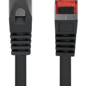 Lanberg PCF6-10CU-1000-BK Cable de Red Cat6 F/UTP Negro 10m - Alta Velocidad y Protección