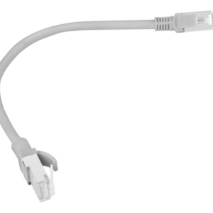 Lanberg PCU6-10CC-0025-S cable de red Cat6 U/UTP gris 0,25 m de alta velocidad