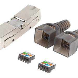 Lanberg PL2SA-6000TL Conector RJ-45 Plata Transparente de Alta Calidad