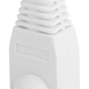 Lanberg PLB-1000-W Funda sujetacables para cable F – Accesorio resistente y práctico
