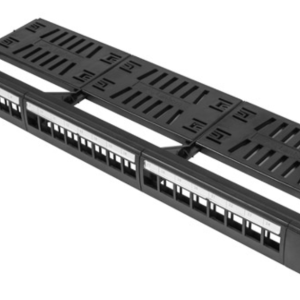 Lanberg PPKS-1124-B Panel de Parcheo 1U de Alta Calidad para Redes