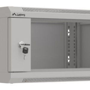 Lanberg WF03-5304-10S Armario Rack 4U Bastidor de Pared en Gris - Alta Resistencia y Diseño Compacto