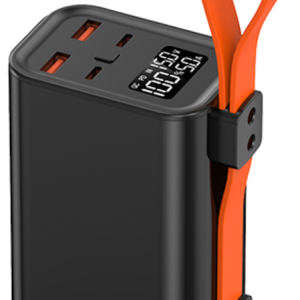 Leotec Batería Externa para Portátiles 100W PD 30.000mAh – Carga Rápida y Potente