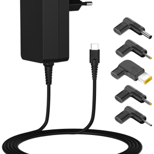 Leotec LENCSHOMETC45 cargador universal rápido para dispositivos móviles negro
