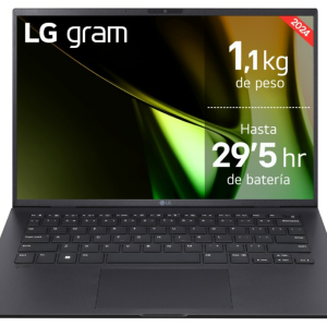 LG Gram 14Z90S - Portátil Ultraligero 14" Full HD, 32GB RAM, 1TB SSD, Wi-Fi 6E