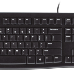 Logitech Keyboard K120 - Teclado Universal USB QWERTY Español Negro para Oficina
