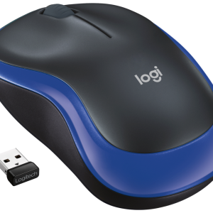 Logitech M185 - Ratón inalámbrico compacto y fiable