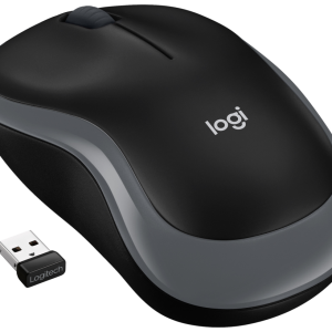 Logitech M185 - Ratón inalámbrico compacto y fiable para PC
