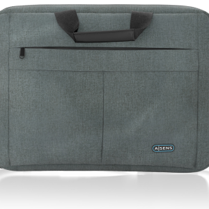 Maletín AISENS ASBG-BC025-GR para portátil 15.6" (39,6 cm) resistente y funcional