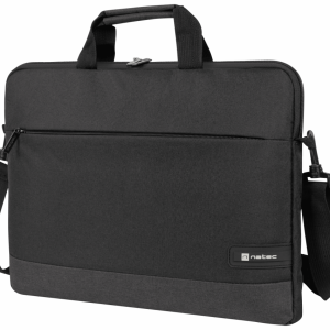 Maletín NATEC Goa 39,6 cm (15.6") Negro – Protección y Estilo para tu Laptop
