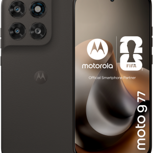 Motorola moto g77 17,3 cm (6.8") Ranura híbrida Dual SIM Android 16.0 5G USB Tipo C 8 GB 256 GB 5200 mAh Negro