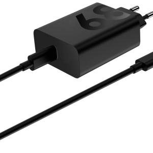 Motorola TurboPower 68W Cargador Universal Negro con Carga Rápida para Interior