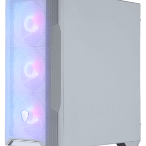 MSI MAG Forge M100R Midi Tower Transparente Blanco - Diseño y Rendimiento