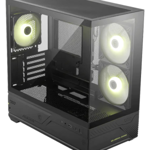 MSI MAG PANO M110R Carcasa Mini Tower Negra para PC Gaming y Oficina