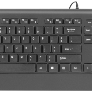 NATEC Barracuda Teclado Universal USB QWERTY Español Negro – Precisión y Comodidad