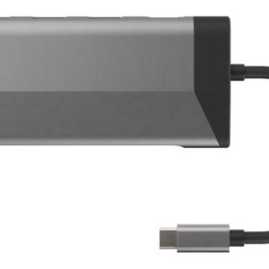 NATEC Fowler Plus USB Tipo C Negro y Gris - Alfombrilla Gaming Antideslizante