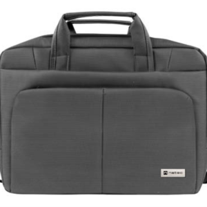 NATEC Gazelle Maletín Gris para Portátil 15.6" (39,6 cm) - Resistente y Ligero
