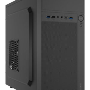 NATEC Helix USB C Mini Tower Negro – Compacto y Potente para tu PC
